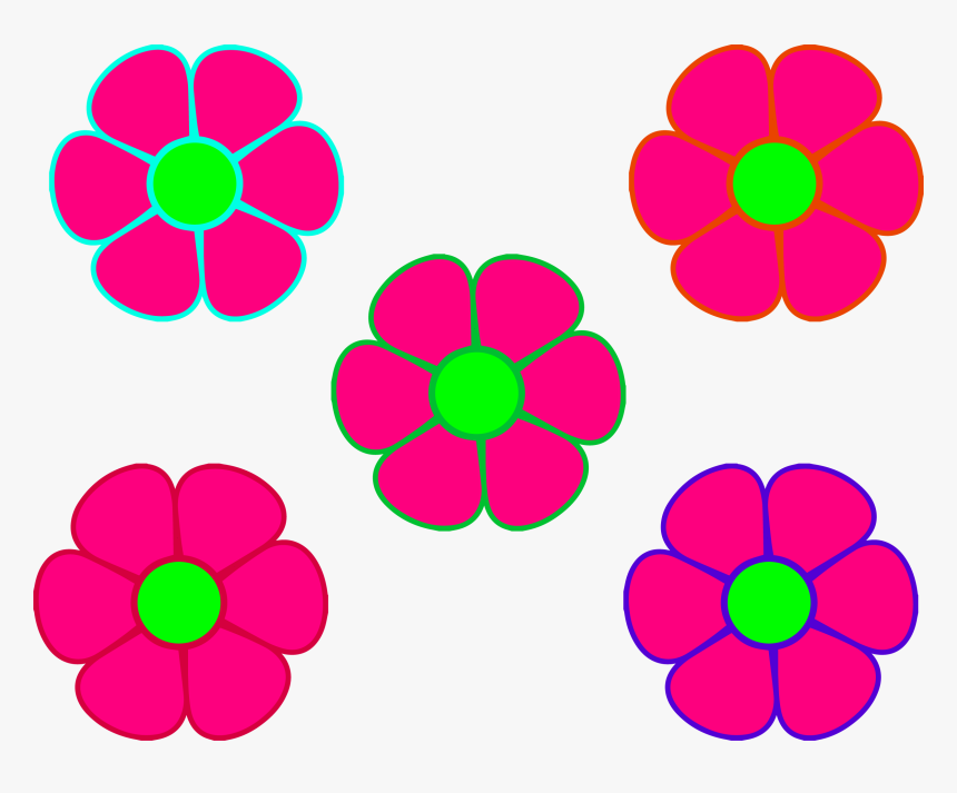 5 Free Daisy Png Flowers - Circle, Transparent Png, Free Download