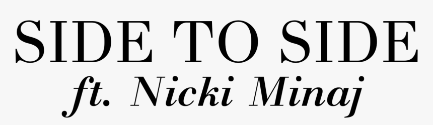 Sts Ft Nicki Minaj - Black-and-white, HD Png Download, Free Download