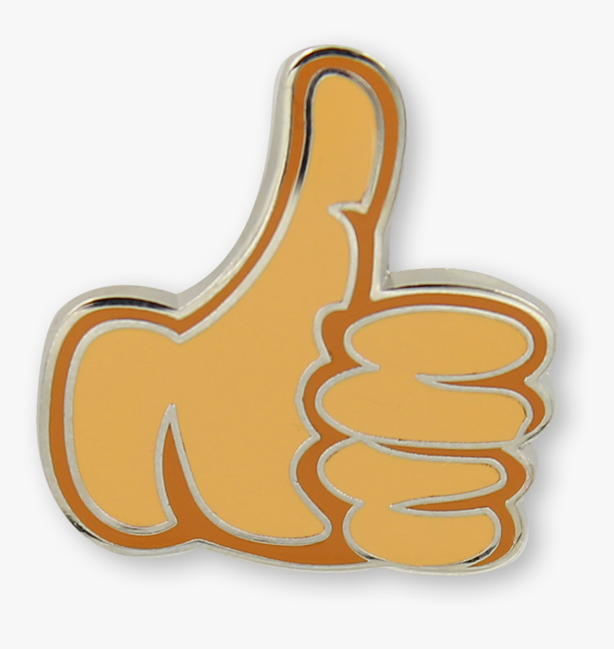 Emoji Thumbs Up Enamel Pin - Paw, HD Png Download, Free Download