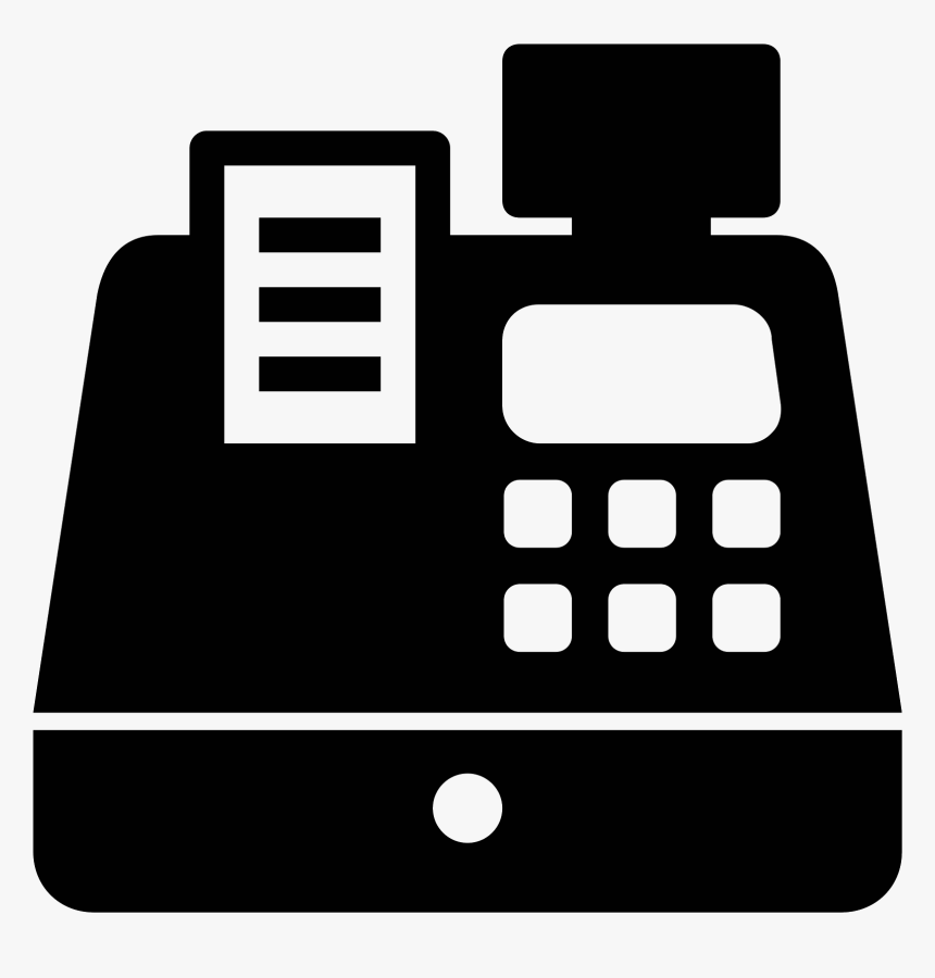 Cash Icon Png - Cash Register Icon Png, Transparent Png, Free Download