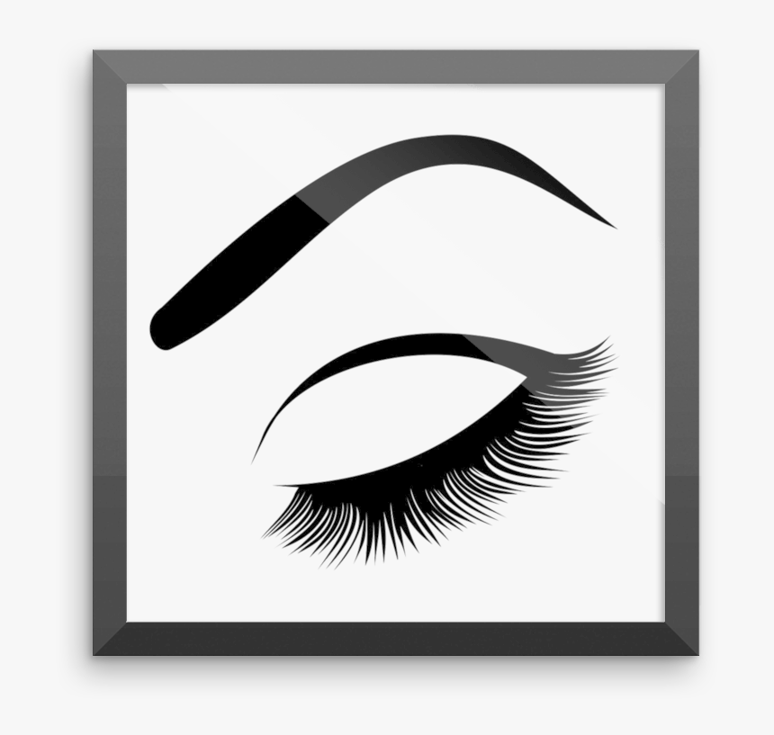 Clip Art Eyelash Extensions Posters - Makeup Icon, HD Png Download, Free Download