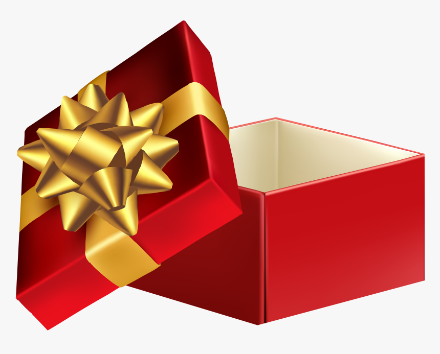 Gift Box Clip Art - Green Gift Box Png, Transparent Png, Free Download