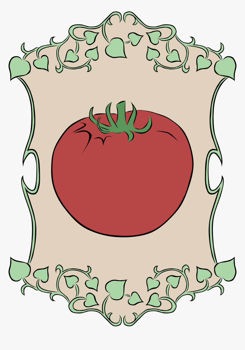 Garden Sign Tomato Clip Arts - Poison Ivy Border Clipart, HD Png Download, Free Download
