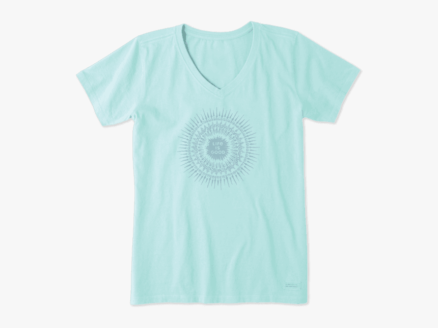 Women"s Lig Radial Sunburst Crusher Vee - Funny T Shirts, HD Png Download, Free Download