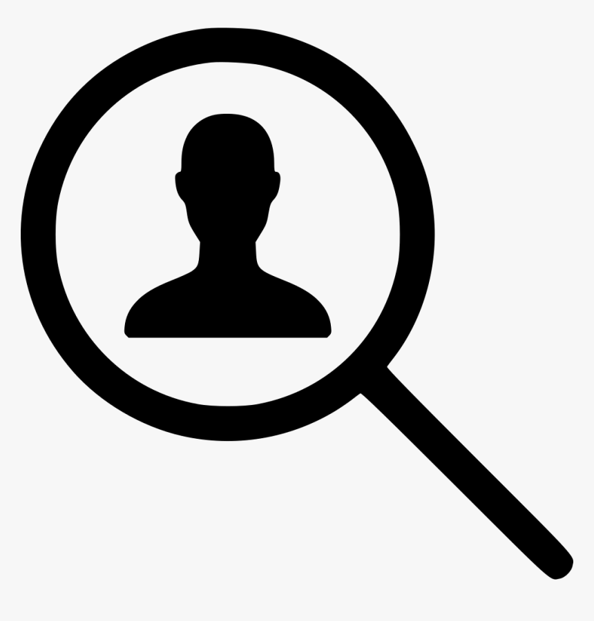 Find People - Find Person Icon Png, Transparent Png, Free Download