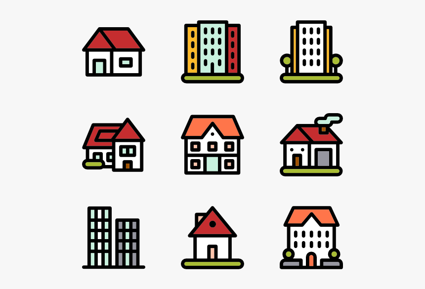 Residential Icon, HD Png Download, Free Download