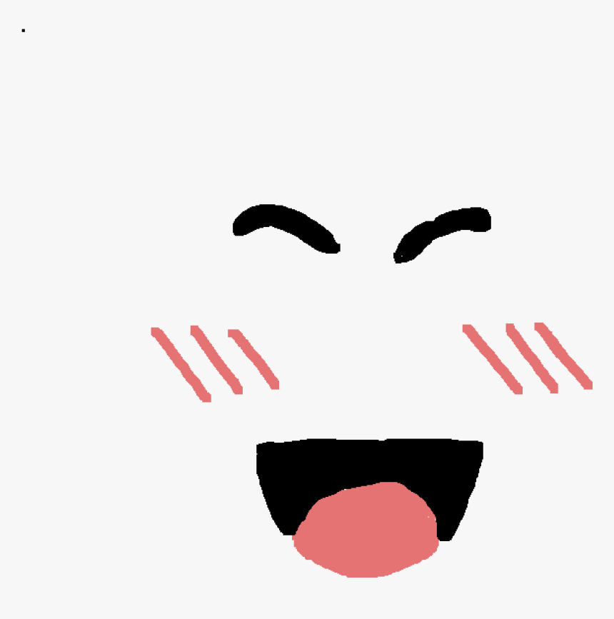 Super Super Happy Face Roblox Hd Png Download Kindpng - anime faces for roblox