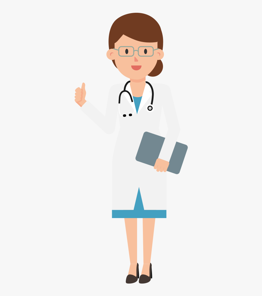 Cartoon Doctor Png , Png Download - Doctor On The Phone Cartoon, Transparent Png, Free Download