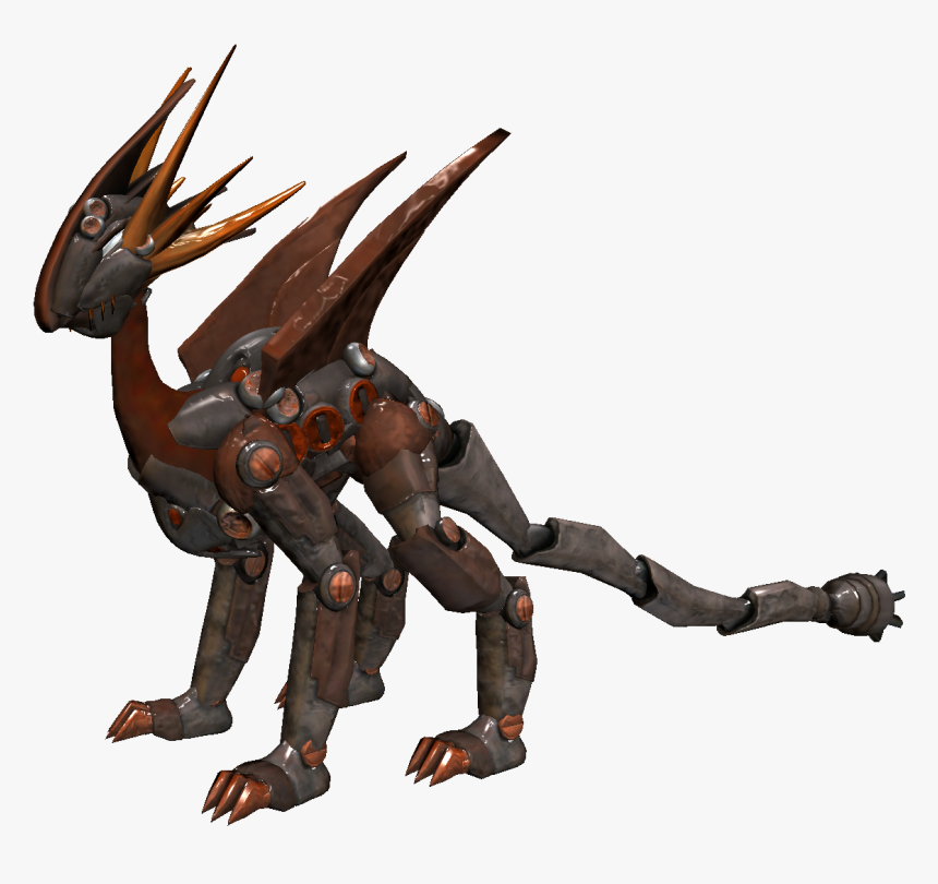 Minimachinedrake - Machine Creatures, HD Png Download, Free Download