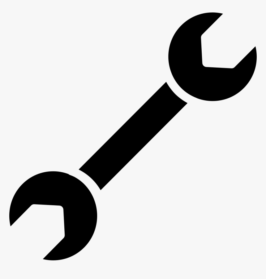 Double Sided Wrench Tool - Transparent Background Wrench Icon, HD Png Download, Free Download