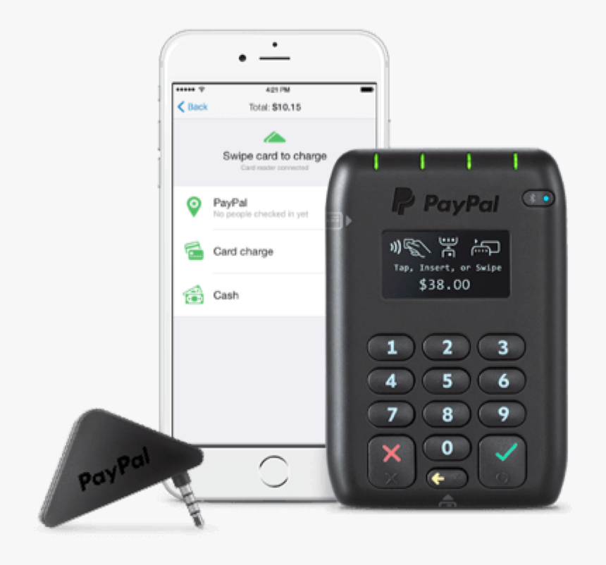 Jual Chip Card Reader Paypal, HD Png Download, Free Download