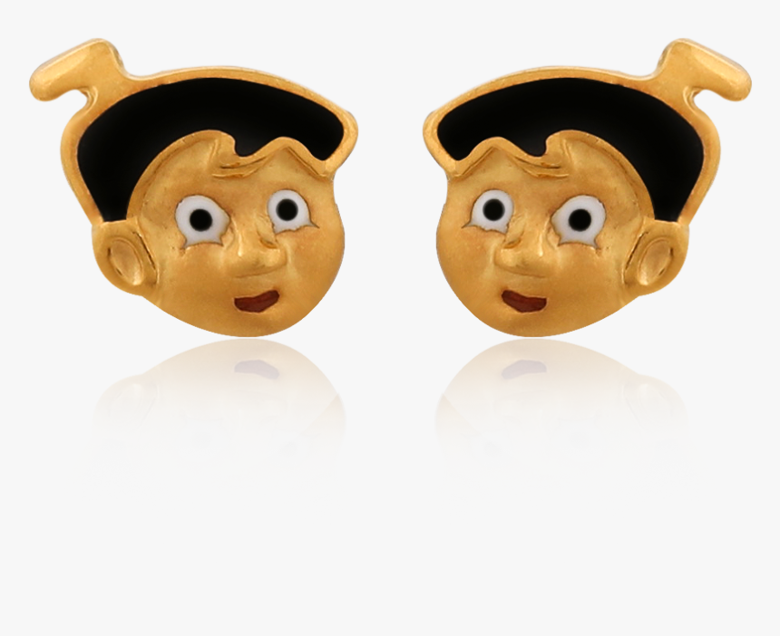 Charming Chotta Bheem Earrings - Earrings, HD Png Download, Free Download