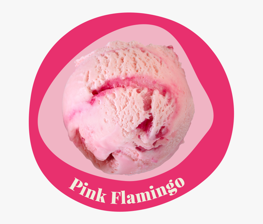 Pink Flamingo - Soy Ice Cream, HD Png Download, Free Download