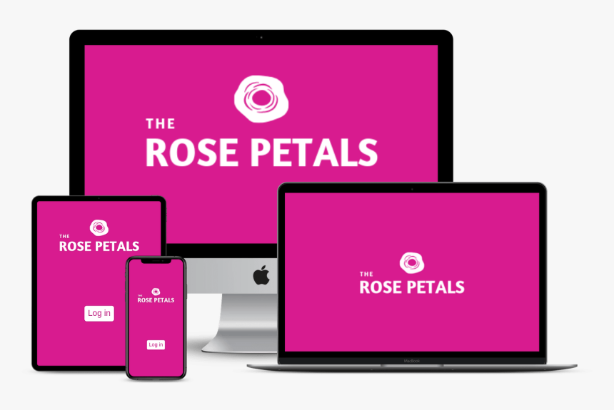 Therosepetals Multidevices View - Graphic Design, HD Png Download, Free Download