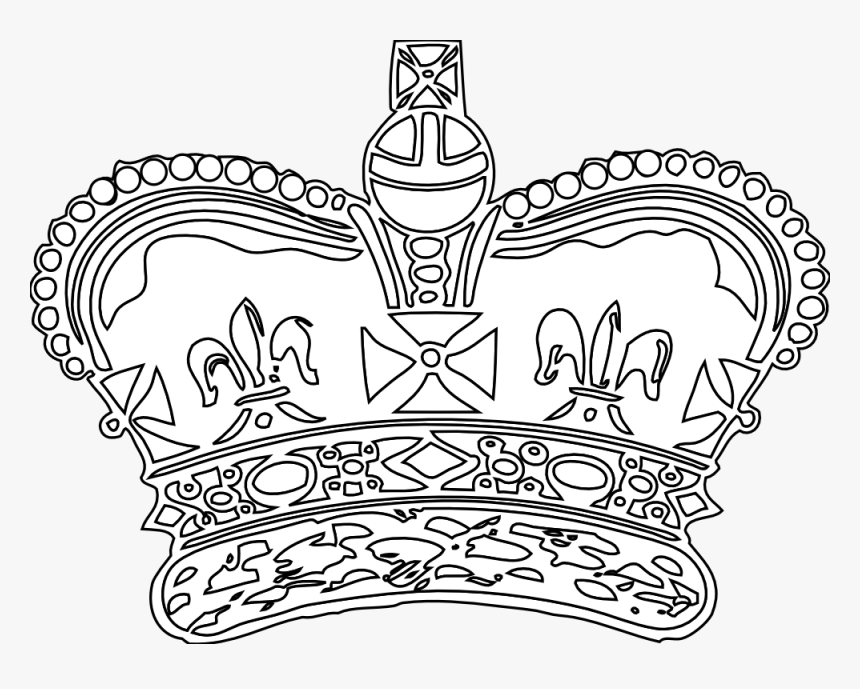 Crown Png Black And White Transparent, Png Download, Free Download