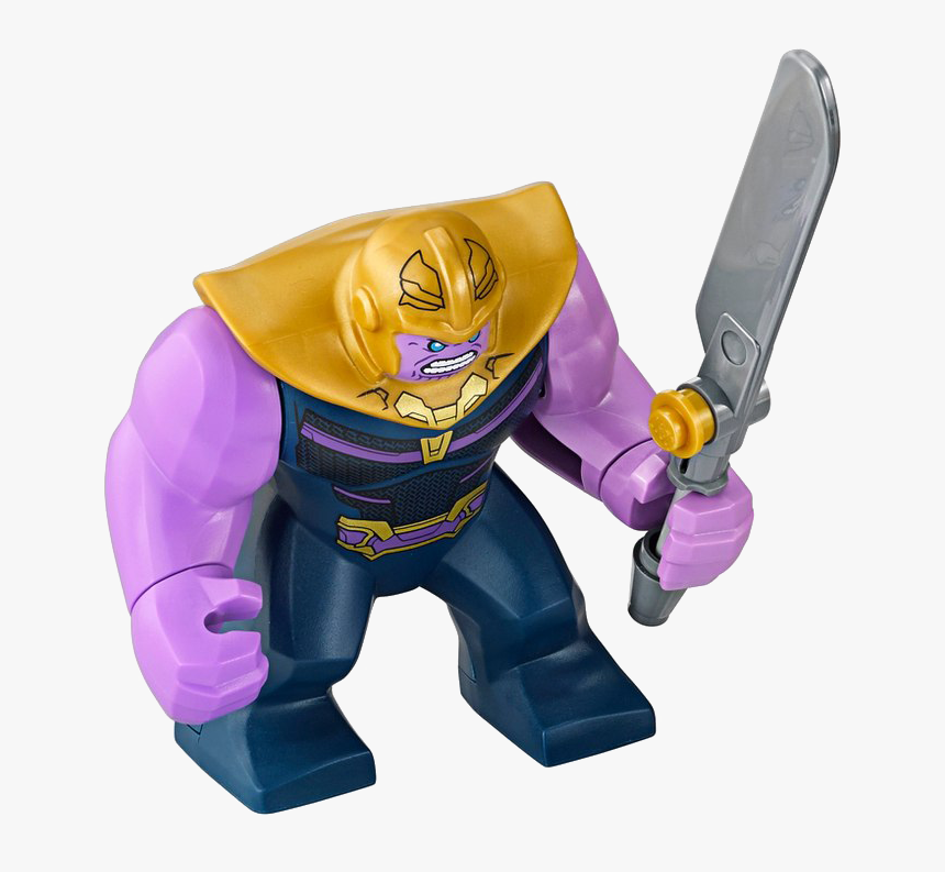Marvel Thanos Png Pic - Lego Avengers Infinity War Minifigure Thanos, Transparent Png, Free Download
