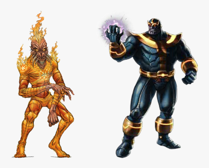 Larfleeze Vs Thanos - Thanos Renders Avengers Alliance, HD Png Download, Free Download