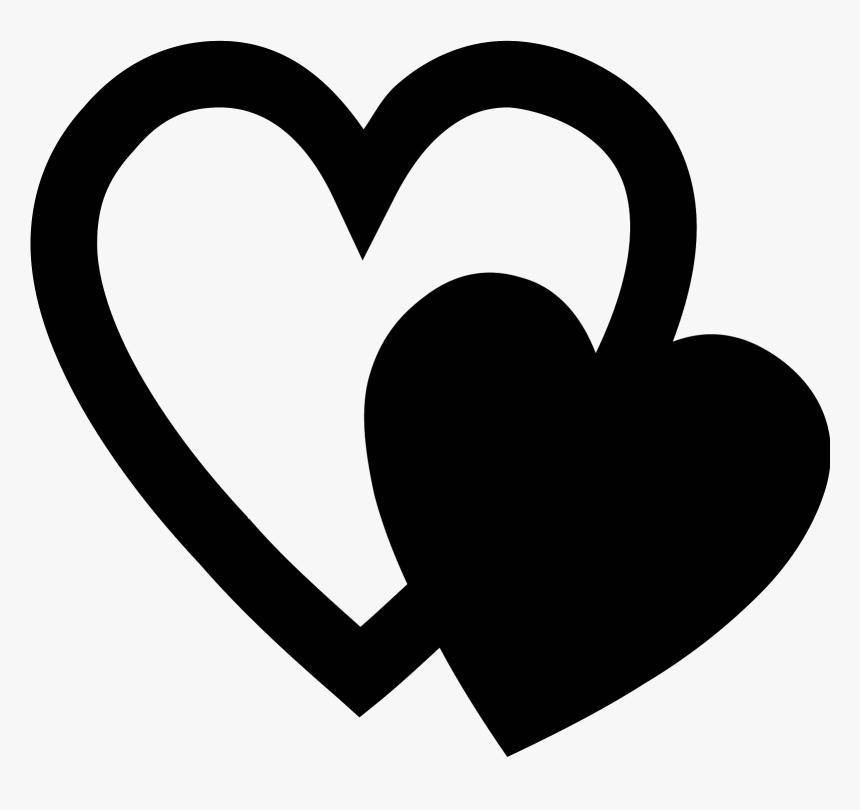 Heart Computer Icons Symbol Clip Art Black Heart Icon Png Transparent Png Kindpng