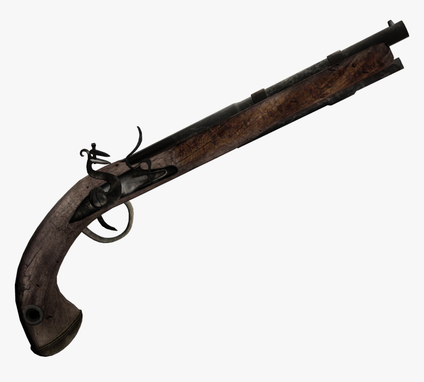 Weapon Firearm Piracy Flintlock Pistol - One Shot Pirates, HD Png Download, Free Download