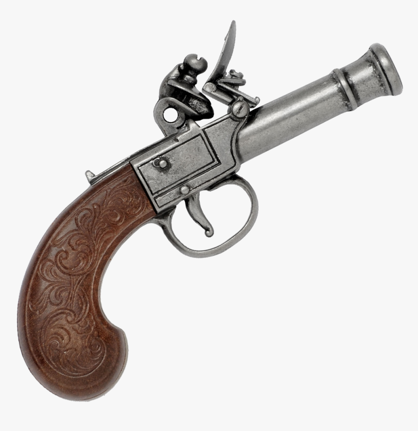 Flintlock Pistol Png, Transparent Png, Free Download