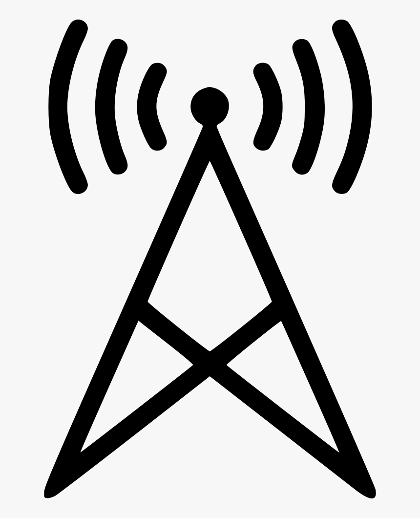 Radio Station Podcast Communication Wifi Wireless Connect - Pentacle Transparent Background, HD Png Download, Free Download