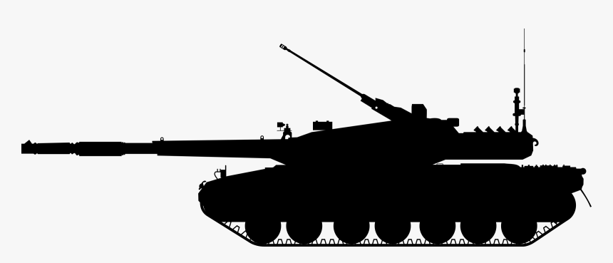 T-14 Armata Clip Arts - T 14 Armata Silhouette, HD Png Download, Free Download