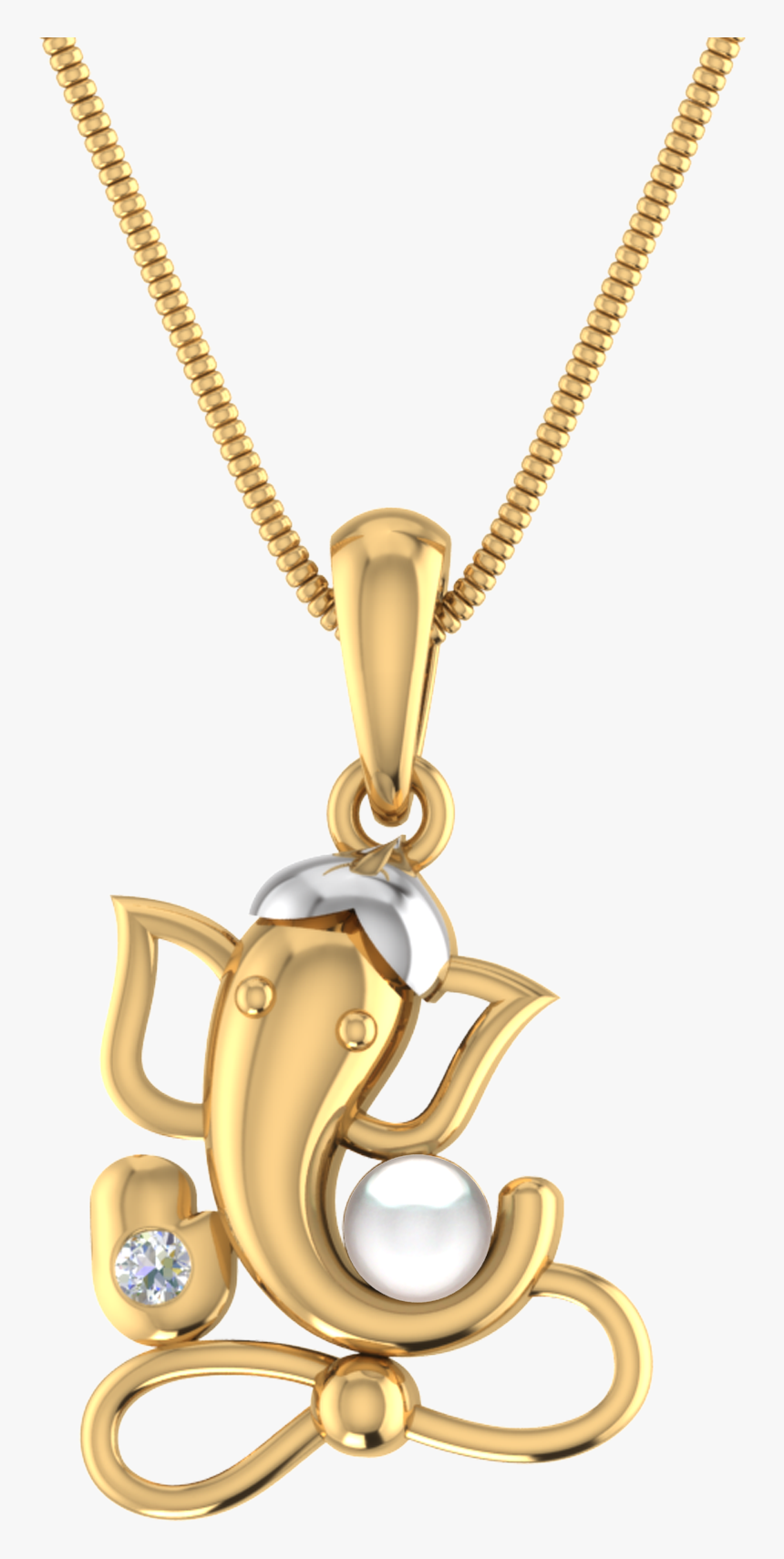 Ganesha Shaped Jewellery Png, Transparent Png, Free Download