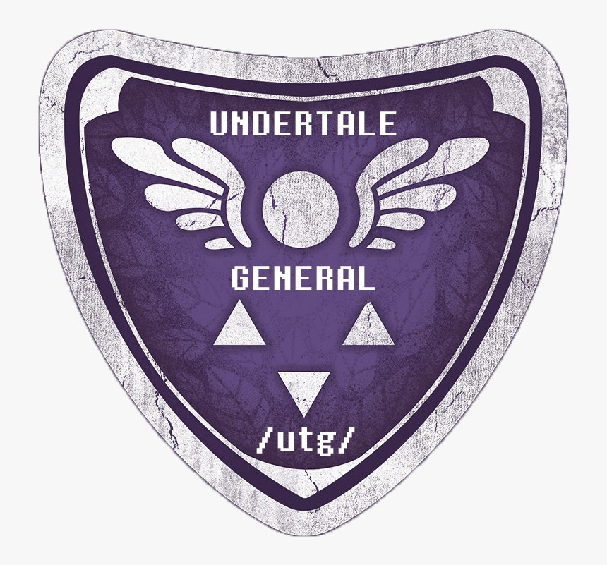 Undertale General Utg/ Undertale Purple - Logo De Undertale, HD Png Download, Free Download