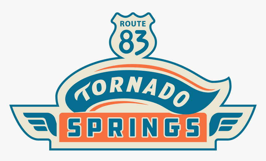 Tornado Springs Logo - Tornado Springs Paultons Park, HD Png Download, Free Download