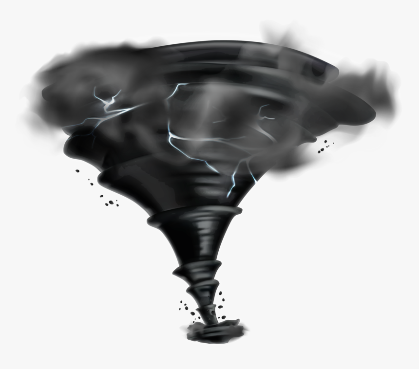 Whirlwind Tornado Cartoon - Transparent Background Tornado Png, Png Download, Free Download