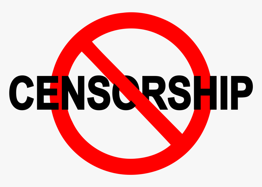 No Censorship Sign - No Censorship, HD Png Download, Free Download