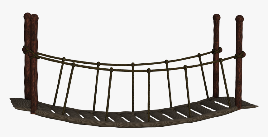 Illustration Of Rope Bridge, HD Png Download, Free Download