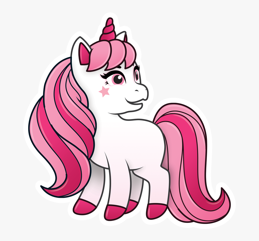 Transparent Girly Horse Clipart - Kawaii Pink Unicorns, HD Png Download, Free Download