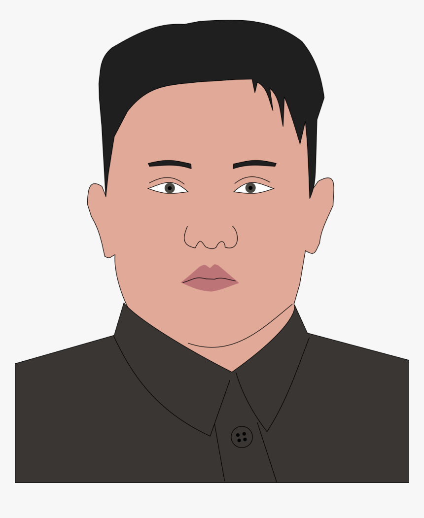Kim Jong Un Face Png - Kim Jong Un Pdf, Transparent Png, Free Download