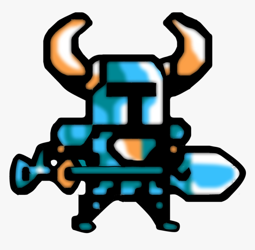 Pixel Shovel Knight Sprite, HD Png Download, Free Download