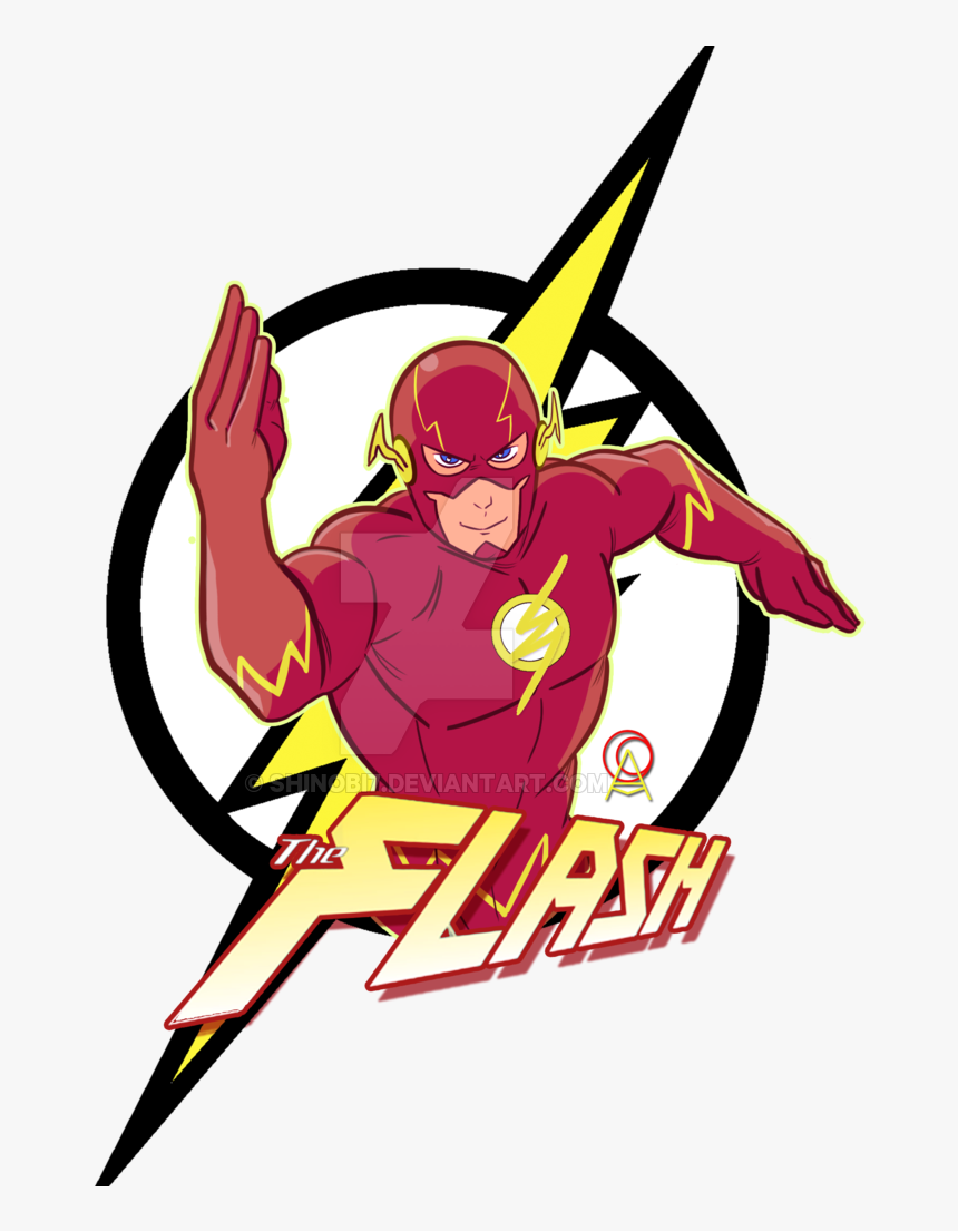 The Flash By Shinobi7 - Logo Superhero Flash Png, Transparent Png - kindpng