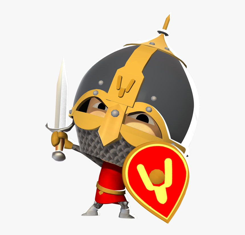 Knight Clipart Warrior - Cartoon, HD Png Download, Free Download