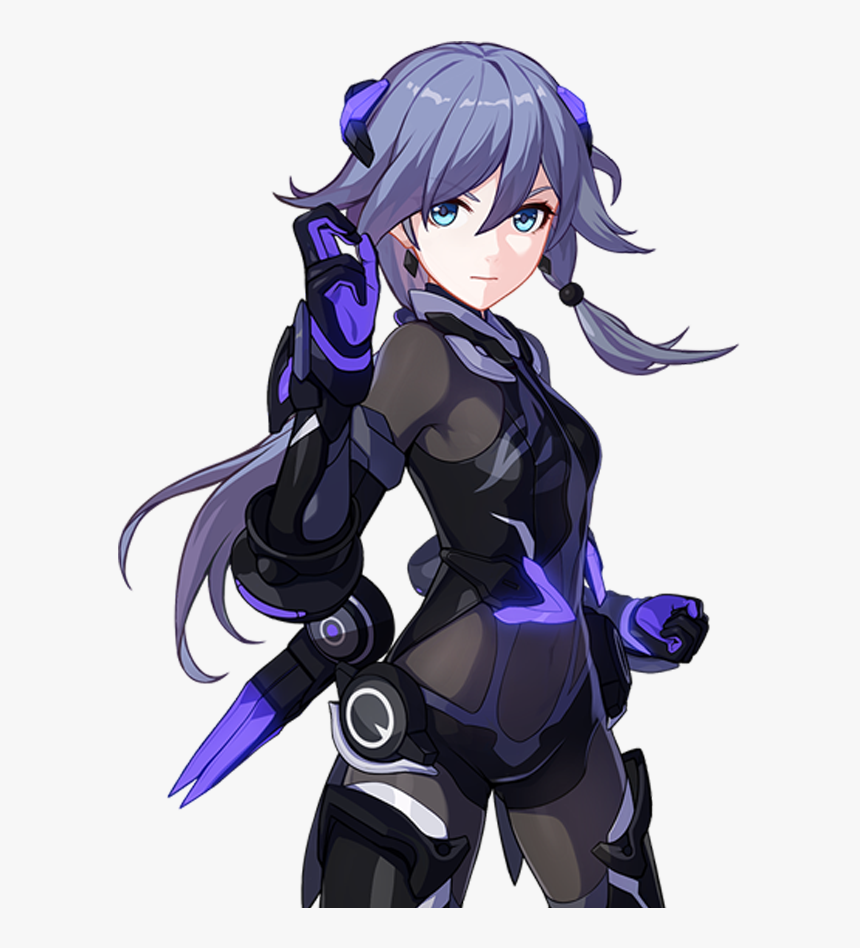 Shadow Knight - Honkai Impact 3 Fu Hua Night Squire, HD Png Download, Free Download