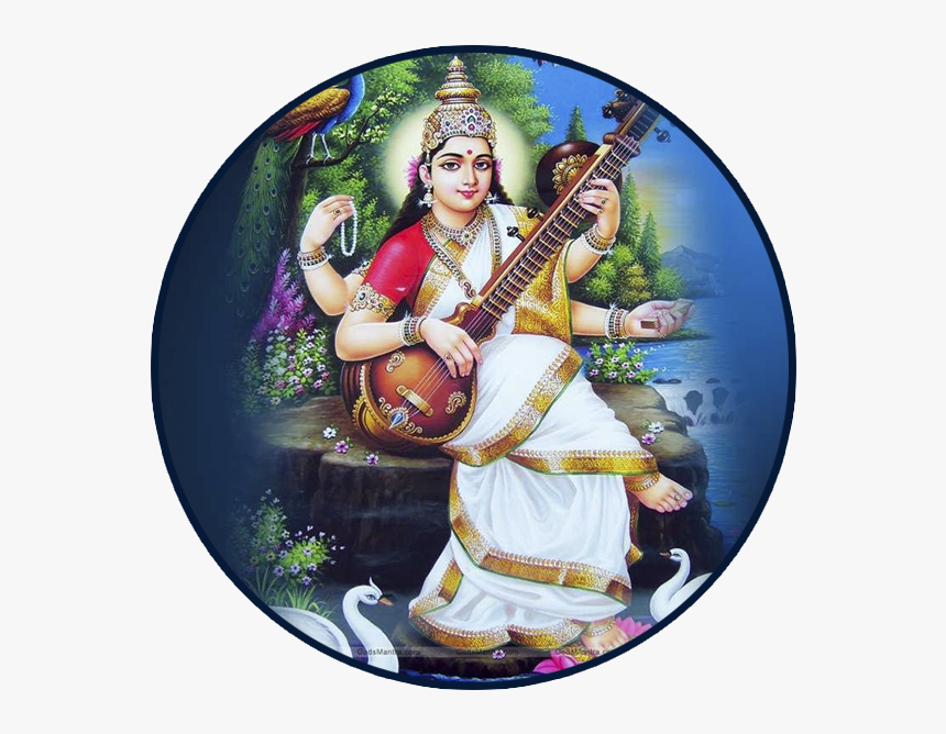 Goddess Saraswati Clipart Transparent Background, Cartoon Style Saraswati  Goddess, Saraswati, Goddess, India PNG Image For Free Download