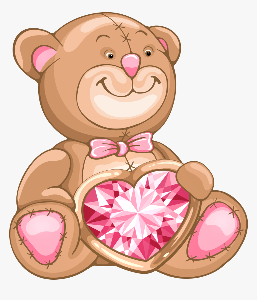 valentines day bear cartoon