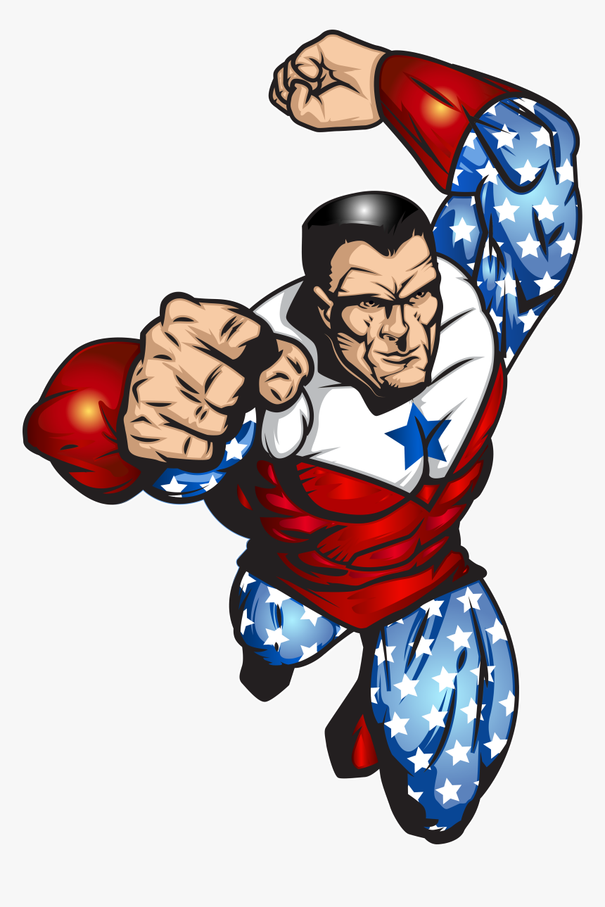 American Superhero Png Clip Art - Clip Art, Transparent Png, Free Download