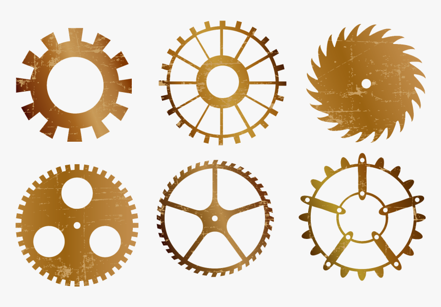 Clip Art Portable Network Graphics Steampunk Gear Vector - Steampunk Gear Png, Transparent Png, Free Download