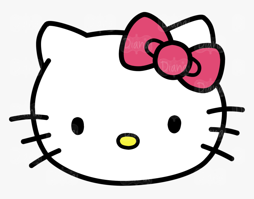Hello Kitty Head Png Hello Kitty Head Clipart Transparent Png Kindpng