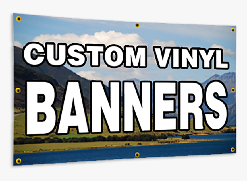 Custom Vinyl Banner Png, Transparent Png, Free Download