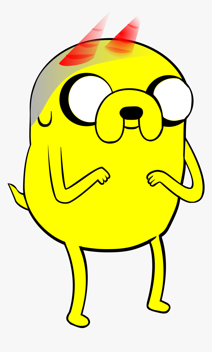 Demon Dog Clip Arts - Jake The Dog Coloring, HD Png Download, Free Download