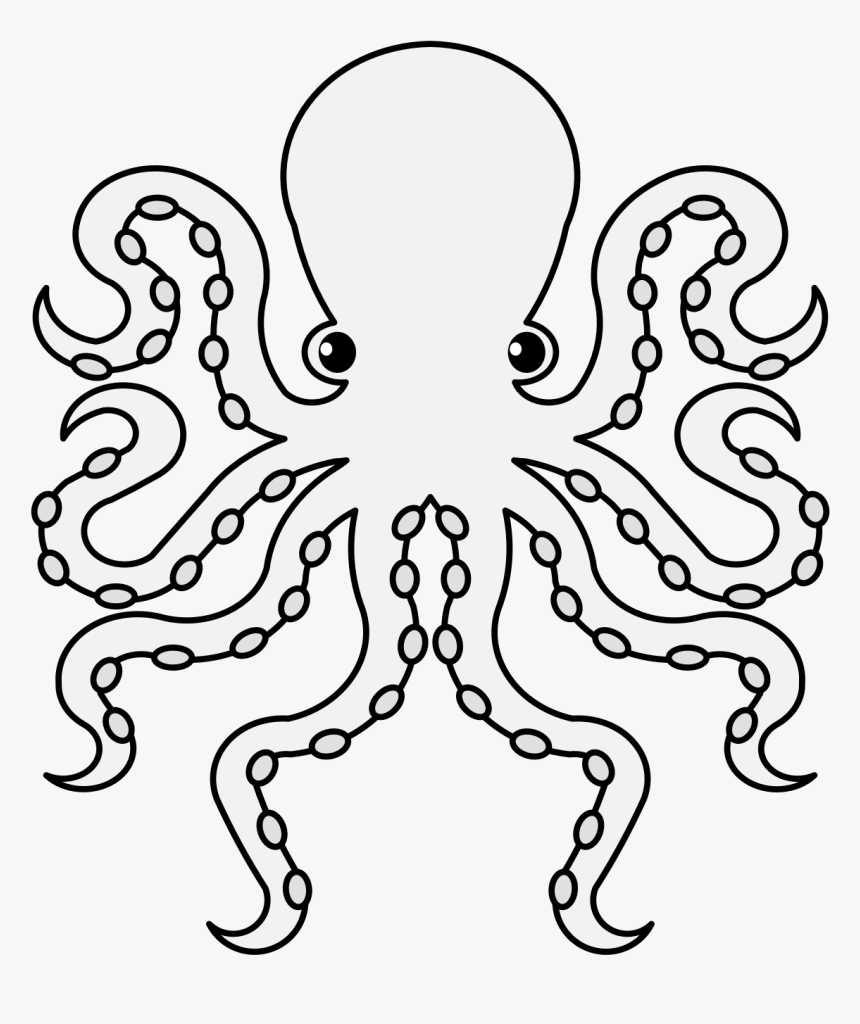 Octopus , Png Download - Traceable Octopus, Transparent Png, Free Download