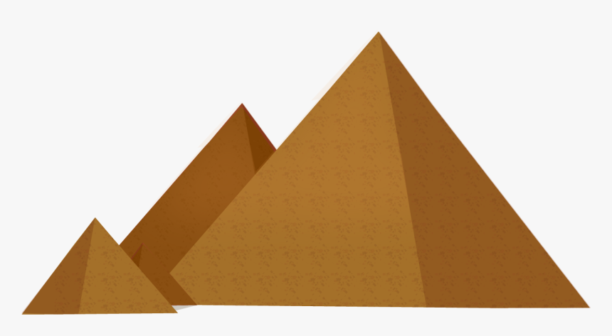 Pyramid Vector Material Png Download - Triangle, Transparent Png, Free Download