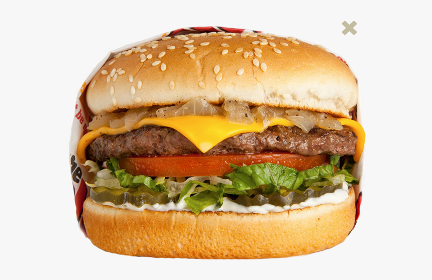 Hamburger And Fries Png - Double Charburger The Habit, Transparent Png, Free Download