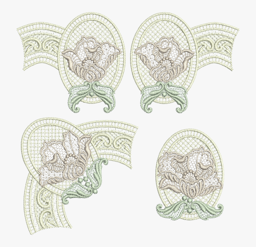 Transparent Vintage Lace Border Png - Drawing, Png Download, Free Download