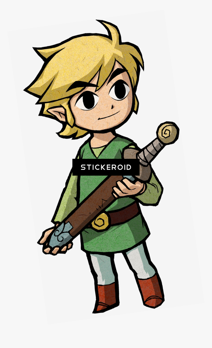 Zelda Link Wind Waker, HD Png Download - kindpng